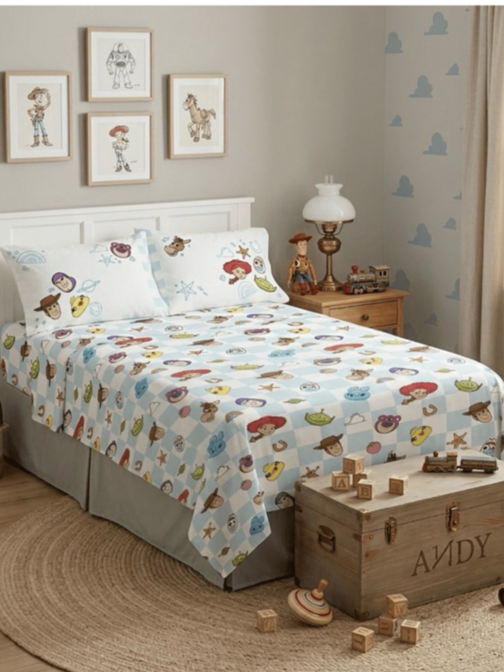 Disney Pixar Toy Story 5 Full Size Sheet Set – NEW